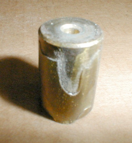 (4) Brass Weights For Pick-Up Guides 1/8" ID Slot Car Chassis Vintage Used -4-1 - 第 3/5 張圖片