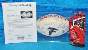matt ryan signed football