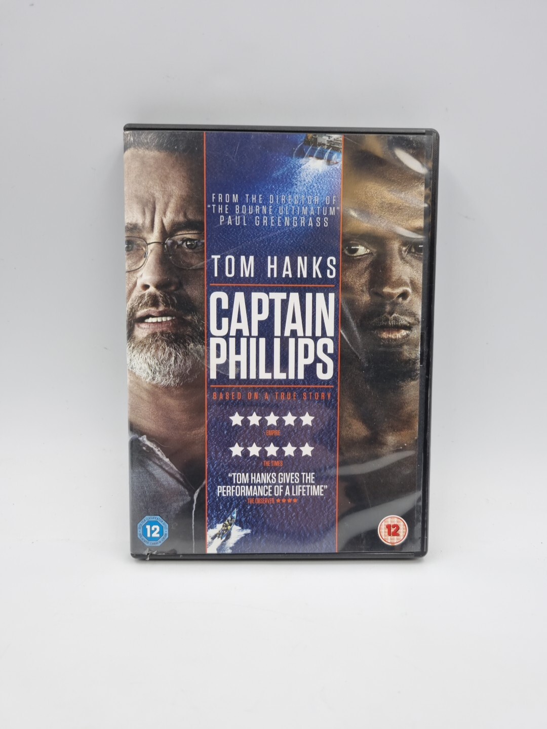 Captain Phillips DVD Tom Hanks (2014) 12 Certificate - Free P&P