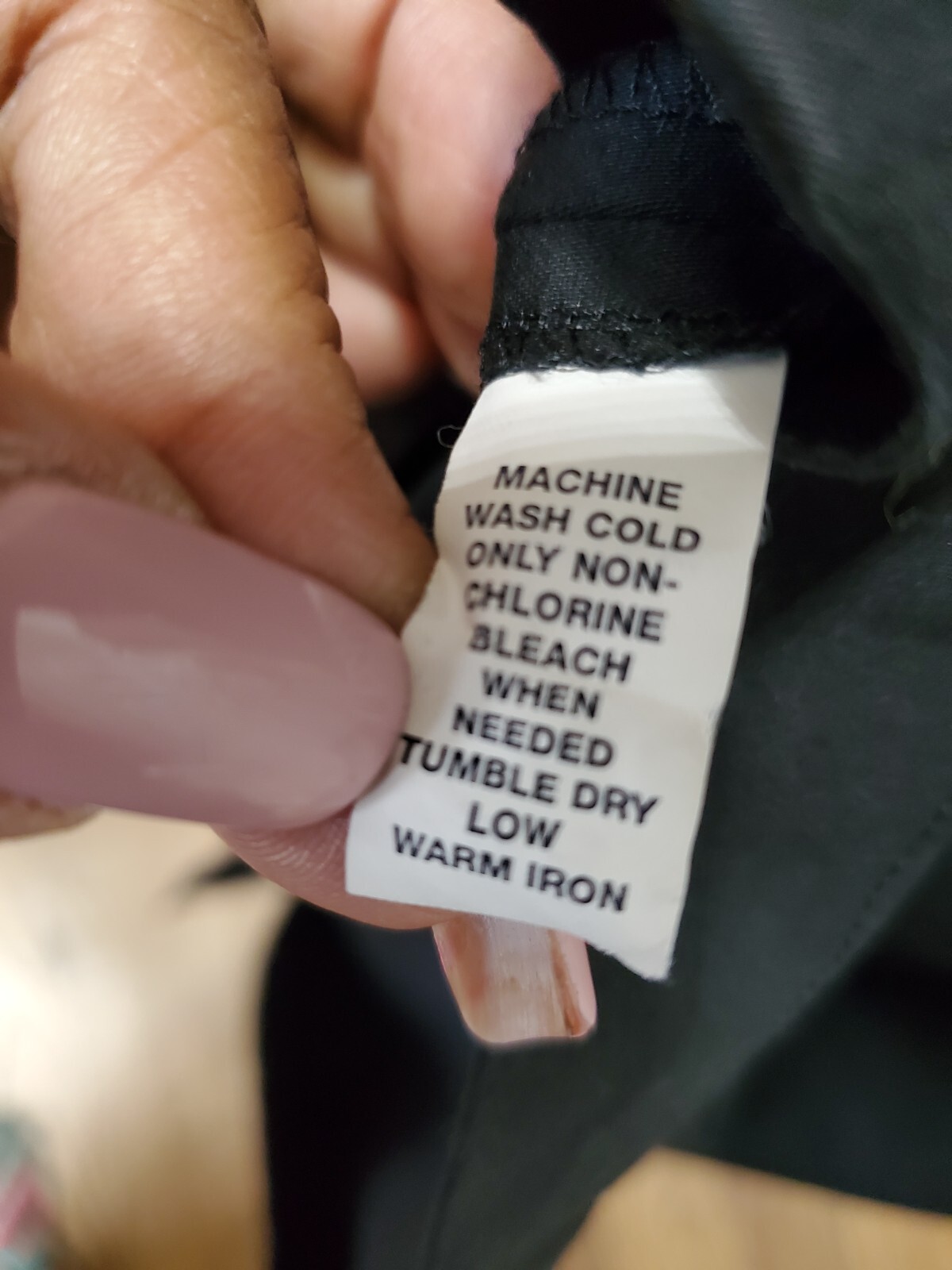 Women's Solid Black Polyester Strapless Casual Kn… - image 6