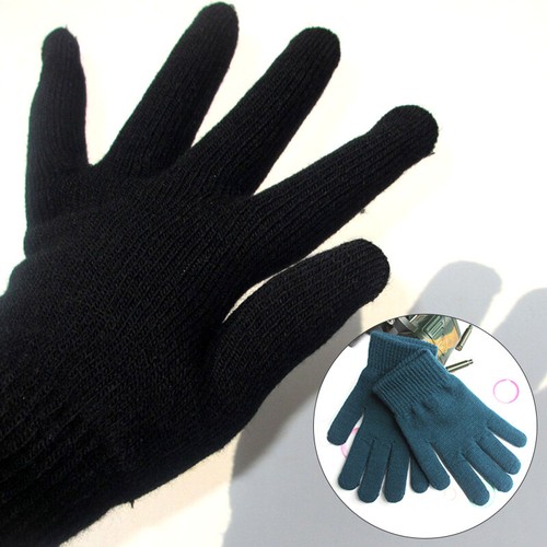Women Knitted Thermal Full Finger Gloves Winter Outdoor Gloves Mittens Warm Gift - Picture 6 of 22