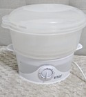 Russell Hobbs 3 Tier Electric Food Steamer, 9L, Dishwasher safe BPA free baskets