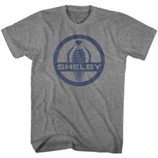 Carroll Shelby American Muscle Car Cobra Snake Logo Men's T Shirt