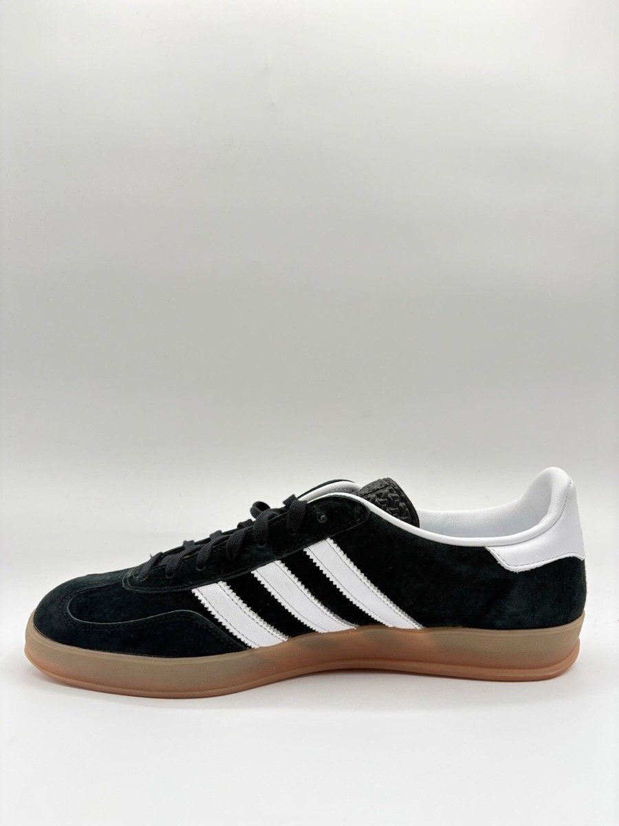 Adidas Men's Gazelle Indoor Originals Sizes 10.5-13 Black White