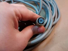 TURCK M12 Eurofast Cordset Straight Female Connect 5 Wire WAKW 4.5T-8 U99-15620