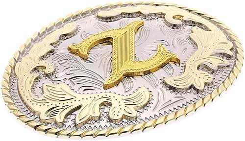 INITIALE GÜRTELSCHNALLE BUCHSTABEN COWBOY WESTERN RODEO ALPHABET Männer Hebillas Vaqueras - Bild 118 von 121