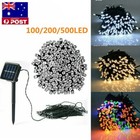 Solar Fairy String Lights 100/200/500 LED Outdoor Garden Christmas Party Decor