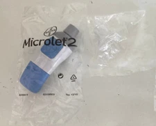Microlet 2 Adjustable Lancing Device + AST Clear Cap + Lancets Bayer NEW SEALED
