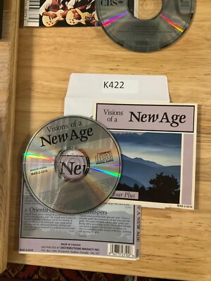 Visions of a New Age [Madacy] by Various Artists CD No Case No Tracking #K422