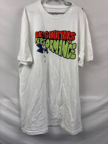 Under Armour Youth Boys White T Shirt Graphic Print Short Sleeve Size XL NWT