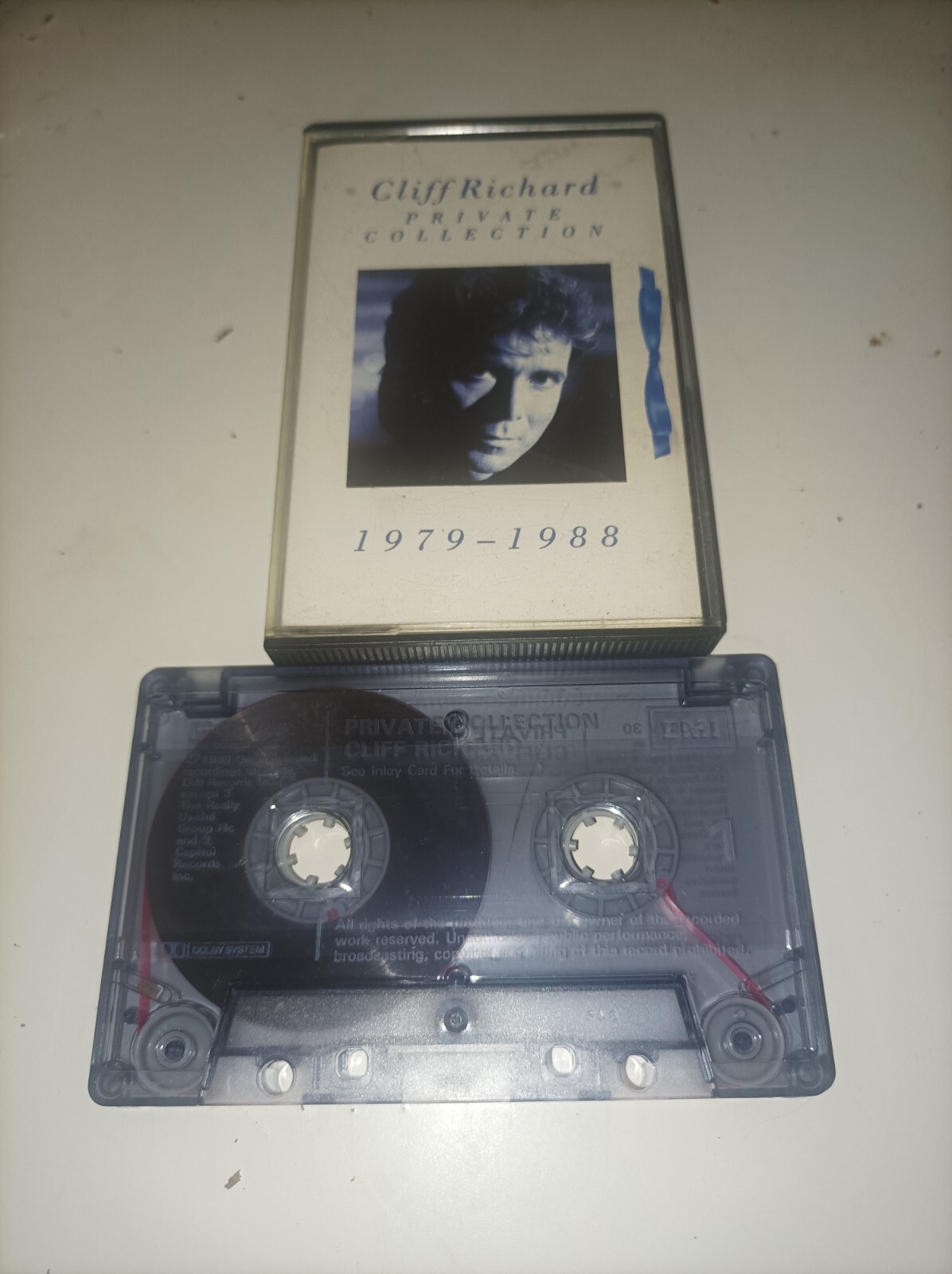 Cliff Richard Private Collection 1979-1988 Cassette TESTED