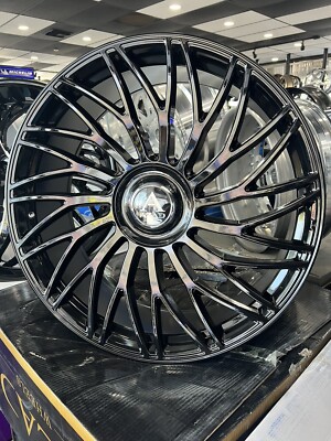 26X10 AZAD AZ 717 GLOSS BLACK RIMS (6X139.7) ESCALADE TAHOE SUBURBAN YUKON CHEVY