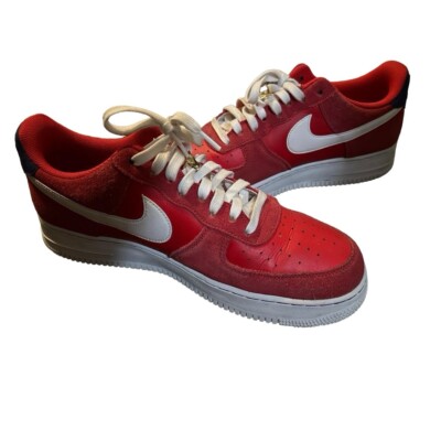 NIKE AIR FORCE 1 '07 レッド 27cm ファーストユーズ Size 11.5 - Nike Air Force 1 '07 LV8 First Use - University Red