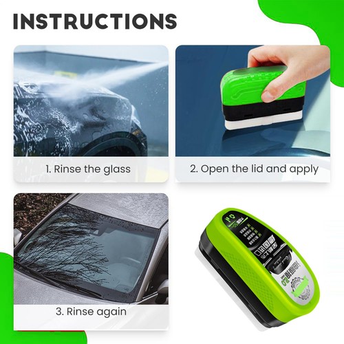 150/300ml Car Glass Oil Film Remover, Polishing Compound & Windshield Cleaner - Picture 11 of 14