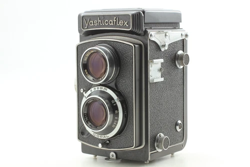 [Near MINT] Yashicaflex Model A TLR Medium Format Camera 80mm f3.5 From JAPAN