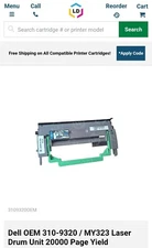 Dell OEM 310-9320 / MY323 Laser Drum Unit 20000 Page Yield