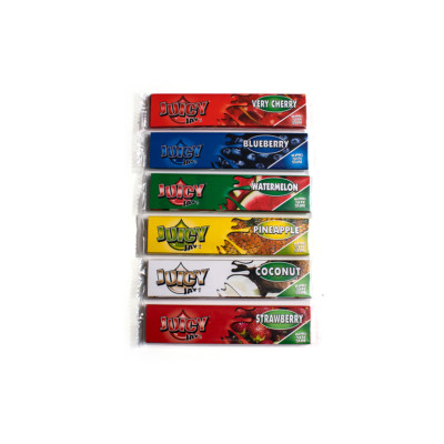 Juicy Jays Papers 6er Set Papers mit Geschmack Berry