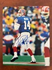 Frank Reich signed BUFFALO BILLS 8 X 10 photo