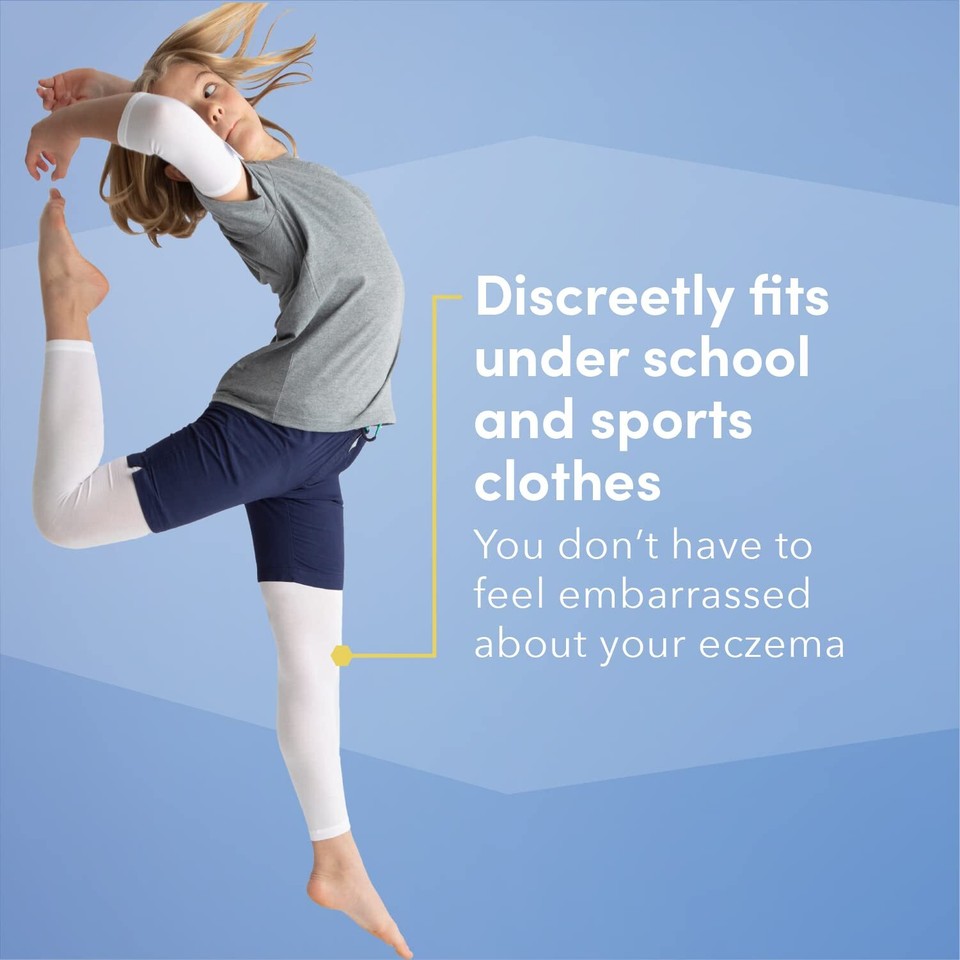 WrapESoothe AD RescueWear UltraSoft NonItch Eczema Pants for Kids