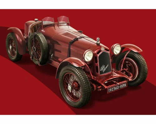 Articoli di modellismo statico in plastica scala 1:12 per Alfa Romeo