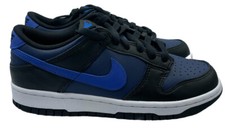 Nike Dunk Low Midnight Navy Black DH9765-402 GS Size 6Y