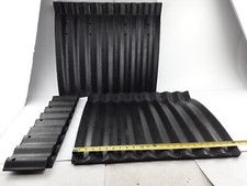 GENUINE Life-Time Pair Set Truck Fenders Black Rubber 22 x 24 inch made in USA