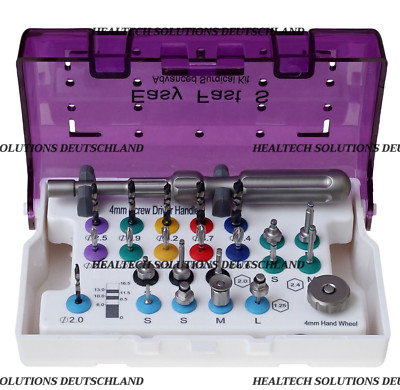 Advanced Surgical Drill Kit Screw Drivers Torque Ratchet Wrench Autoclave CE