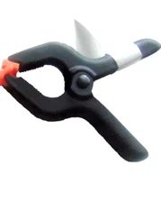 Black Bull 1" Mini Nylon Spring Clip FB007 Use for Crafts Garden Garage Set of 8