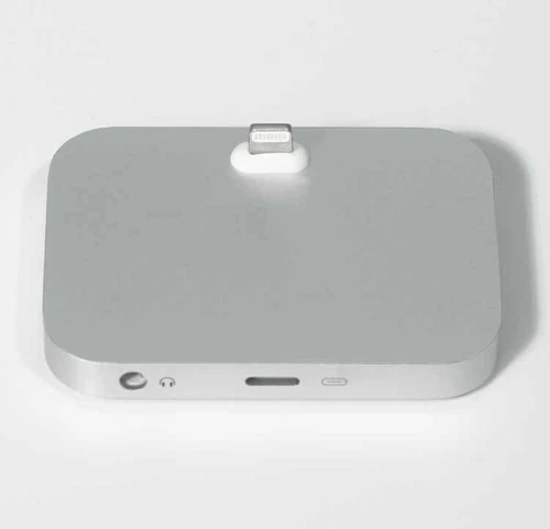 Original Apple iPhone Lightning Dock A1605 Charging Base Silver--Great Projects - Picture 2 of 5
