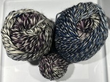 LOT of RAINBOW in BLUE RASPBERRY by Loops Threads 3.5oz 3.6oz .9oz approx 390yds