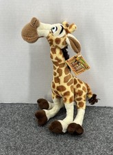 Madagascar Plush Melman Giraffe Dreamworks 12" Plush 2005 with Tag