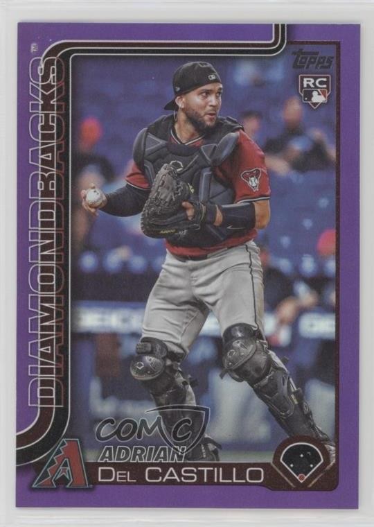 2025 Topps Series 1 Purple Rainbow 120/250 Adrian Del Castillo #226 1ih4