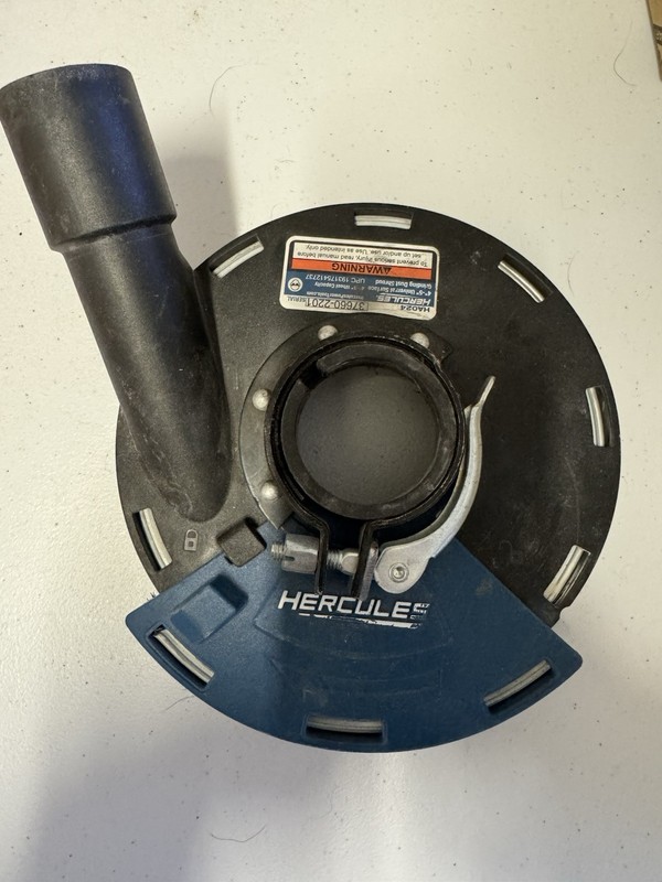 Hercules 4 in. to 5 in. Surface Grinding Dust Shroud And Handle