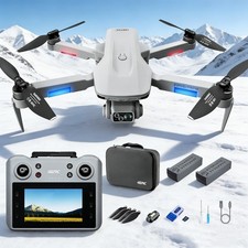 Rc Drones With screen 5G 4K GPS Drone X Pro HD Dual Camera WiFi FPV Foldable