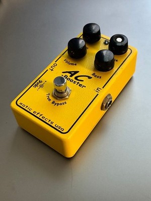 Xotic Effects USA AC Booster Overdrive Guitar Pedal, 4Knobs,Serial