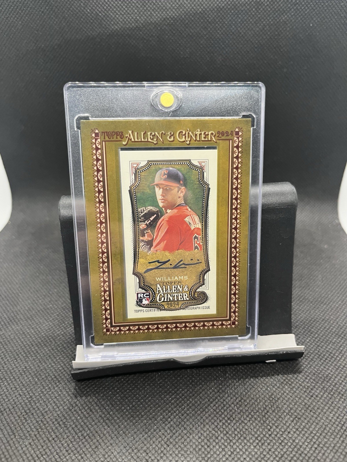 2024 Topps Allen & Ginter - Mini Baseball Autographs Gavin Williams #MA-GW 