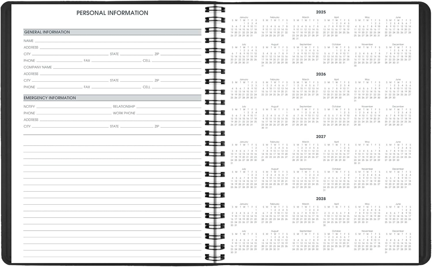 AT-A-GLANCE 2026 Appointment Book Planner, Daily, 8-1/2" x 11", Large, 24-Hour, 