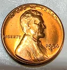 1954-S Lincoln Cent Original Supergem Red BU Doubled & Filled 9 CHRC
