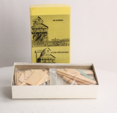 Fine Scale Miniatures 145 HO Scale Coal-Tower Laser-Cut Building Kit