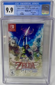 CGC Graded Zelda: Skyward Sword Switch NEW (1022777008, 9.9 A++)
