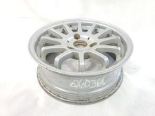 09 14 Smart Fortwo Passion Alloy Wheel Rim 15x4.5 White 12 Spoke Grooved Style