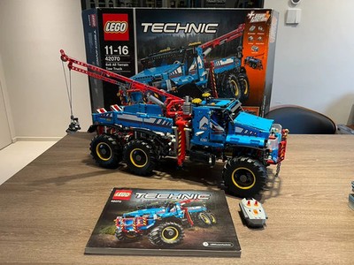 LEGO Technic 42070 6x6 All Terrain Tow Truck 1862 Pcs -丨With Instruction丨No box！