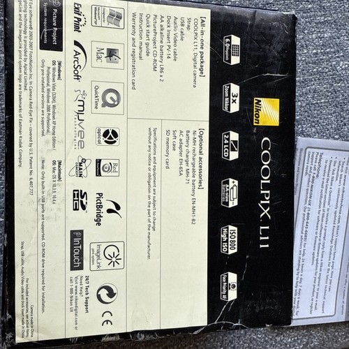 Nikon COOLPIX L11 6.0MP Digital Camera with Original Box & Instructions READ! - Picture 13 of 13