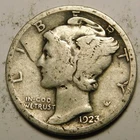 1923 S Mercury Dime VG - Details   "Actual Coin Pictured - Not Cleaned"