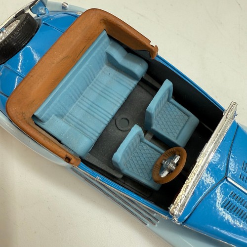 Solido Maßstab 1:43 Delahaye 135M 1939 Figoni Falaschi Made France zweifarbig blau - Bild 12 von 13