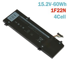 Battery 1F22N For Dell Alienware M17 M15 R1 G7 7590 7790 G5 15 5590 JJPFK 60Wh