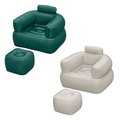 Luftsessel Comfi Cuber  mit Fußhocker 107 x 99 x 80 cm, sortiert