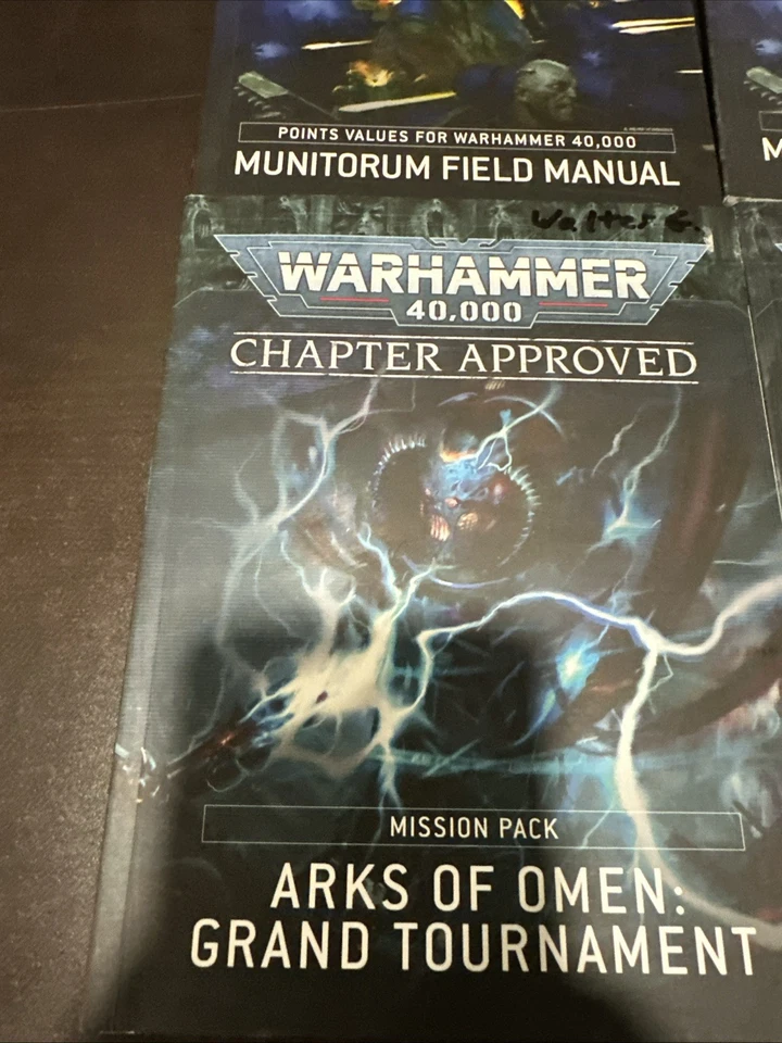 Warhammer 40k Capítulo Capítulo Aprobado Mission Pack + Point Values Lote de 4 Libros Foto 2 de 4