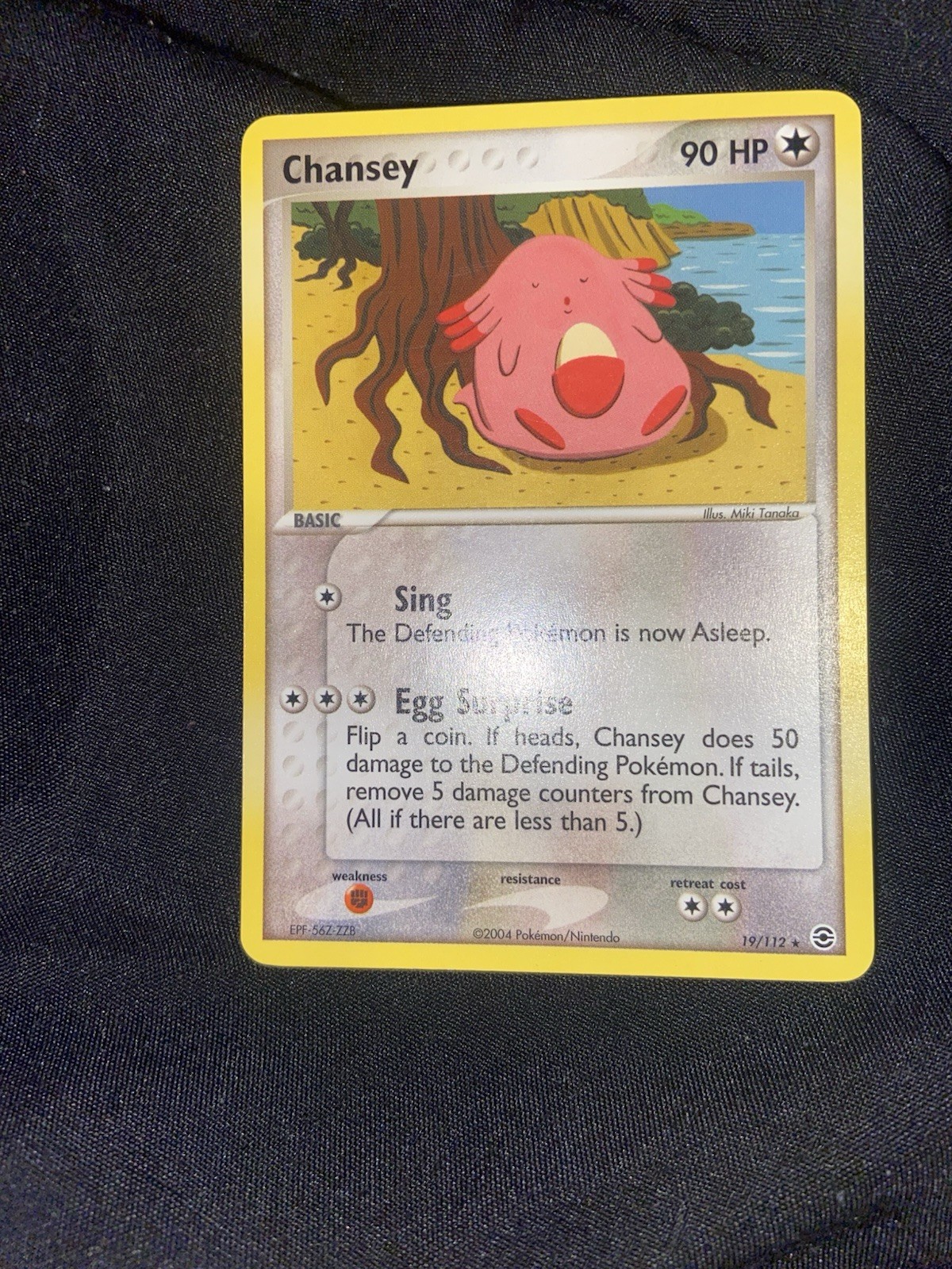 Chansey 19/112 - EX Fire Red Leaf Green - Rare Pokemon Card - Near Mint (NM)