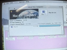 Apple Macintosh Performa 6200CD Vintage Computer - Working - Mac OS 8 - 24MB RAM